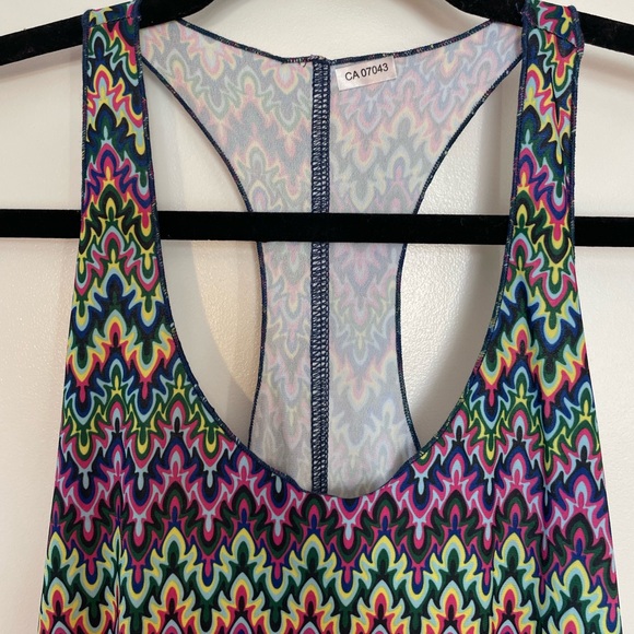 Prismsport Pattern Workout Tank - Picture 3 of 6